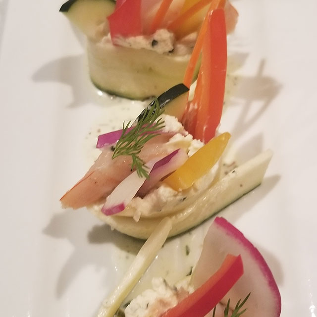 Boursin Shrimp & Zucchini Roll Ups
